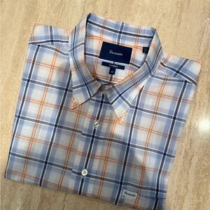 NWOT~Faconnable~ Men's button down , 100%cotton